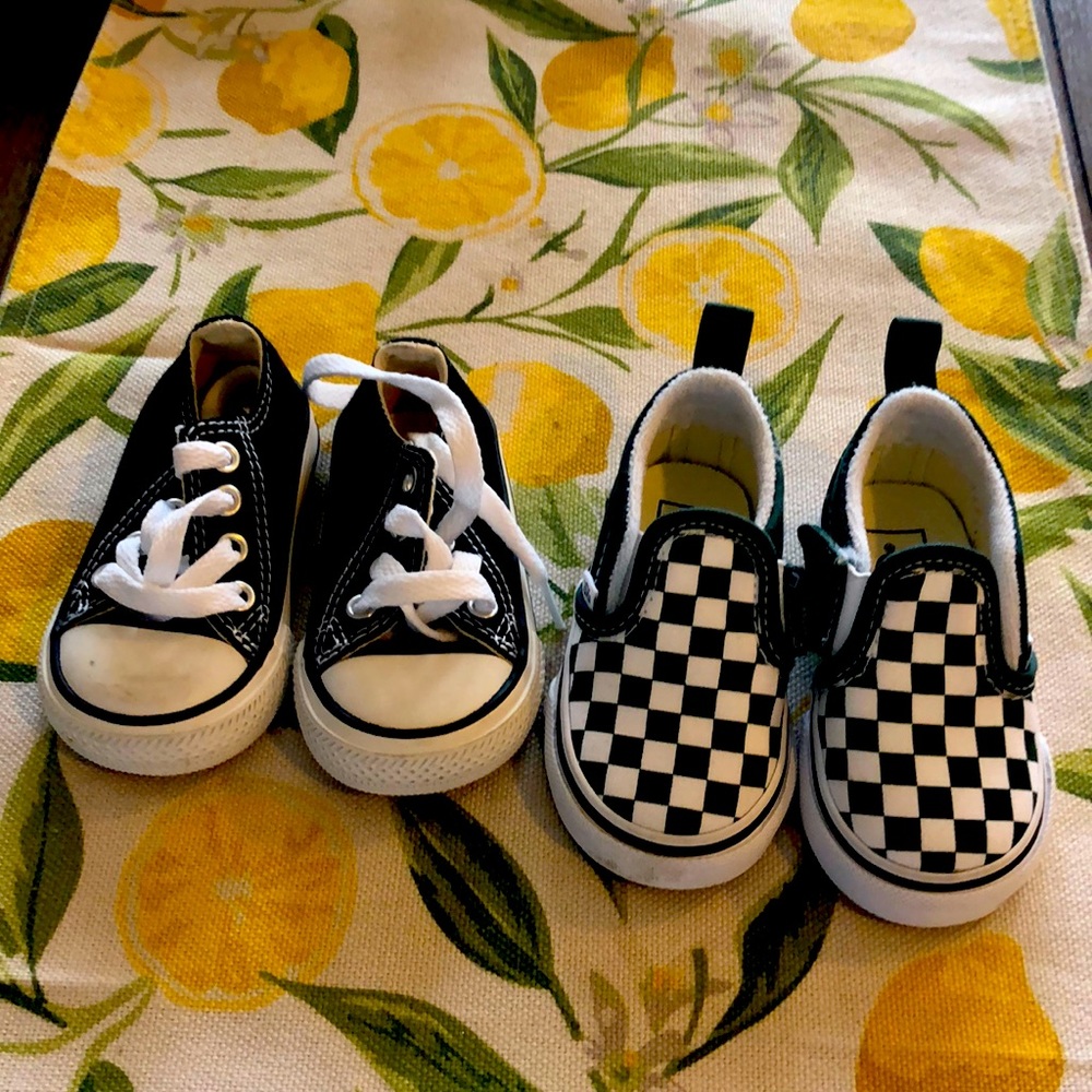 Baby Vans and Converse